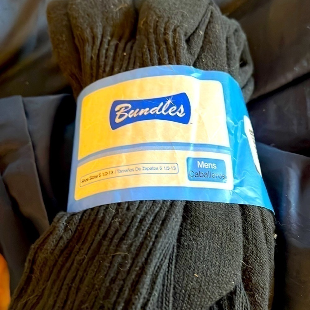 Men’s sports socks, 3 pairs, never worn